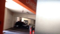 Schindler Hydraulic Elevator At Cardiff/Lawrence Of Arabia Parking Garage - Culver City, California