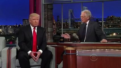 Donald Trump on the Late Show Donald Trump with David Letterman Donald Trump Interview