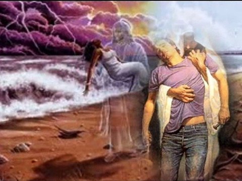 DOS HUELLAS EN LA ARENA