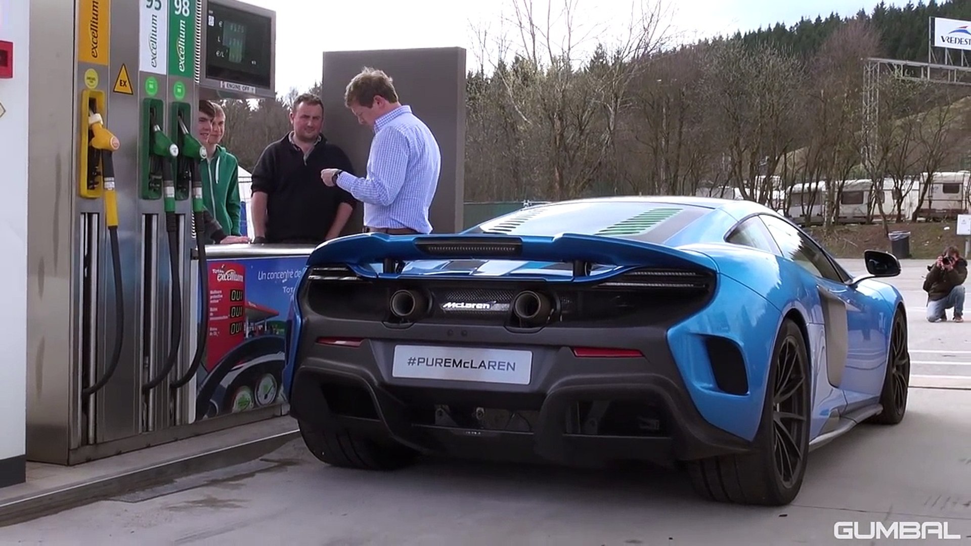 Mclaren 675lt Shmee150 In Action At Spa Francorchamps Circuit Dailymotion Video