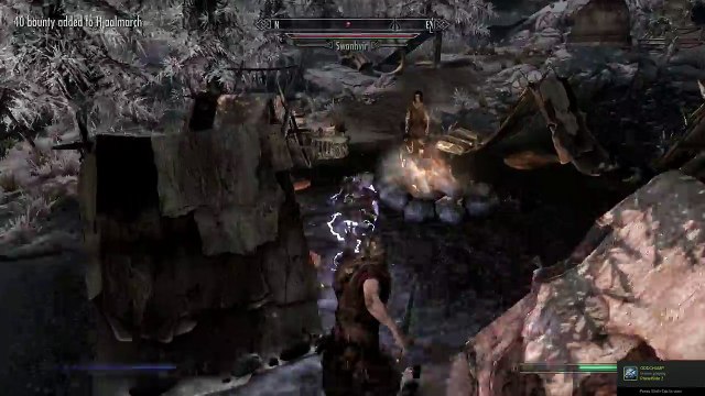 The Elder Scrolls V: Skyrim - AMD FX-8320 R9 270 Ultra Gameplay