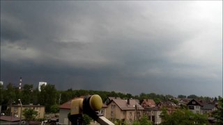 Stormy weather over Rybnik