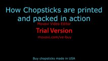 How Chopsticks are Made in USA