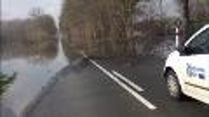 Inondations: la route basse entre Cognac et Saintes est coupée