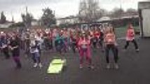 Flash mob au lycée Jean-Monnet à Cognac