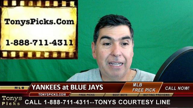 Toronto Blue Jays vs. New York Yankees Free Pick Prediction MLB Baseball Odds Preview 5-31-2016