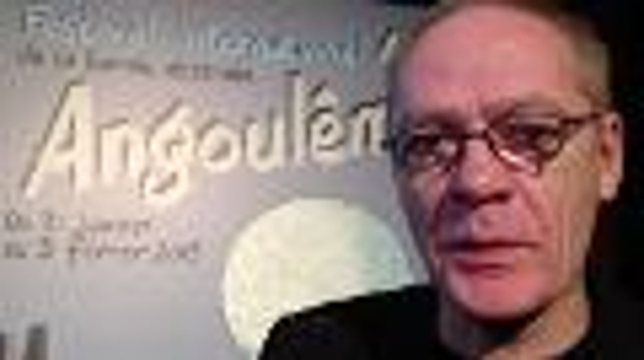 Jean-claude Denis explique l'affiche du 40e FIBD