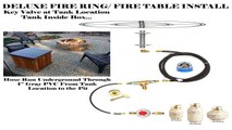 Stanbroil Fire Pit Installation Kit for LP Propane Gas Connection 90K BTU M