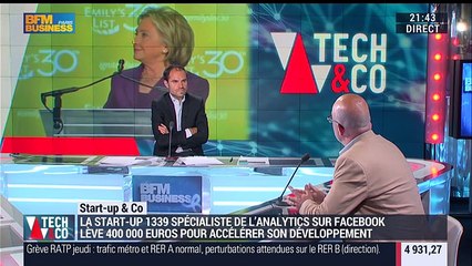 Start-up & Co: 1339, spécialiste de l'Analytics sur Facebook - 31/05