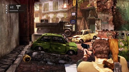 Uncharted 2: Among Thieves - Chloe saves Drake's ass