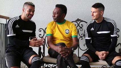 Pelé reacts to F2 Freestylers YouTube Videos...