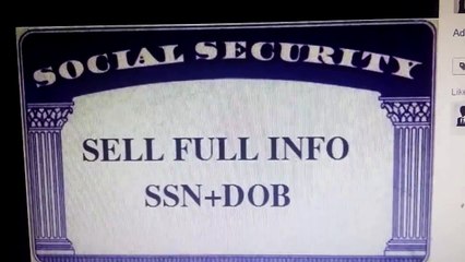 Sell FULL INFO (includes SSN, DOB, MMN, DL, bank acc, employer, etc)