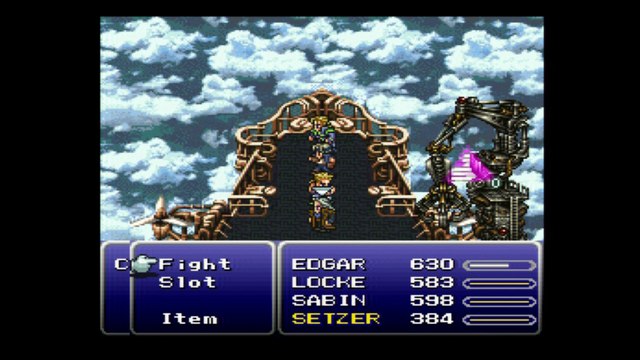 FINAL FANTASY VI [HD] PS3 WALKTHROUGH PART 36 - BOSS #14 (AIRSHIP) & MALDUIN AND MADONNA CUTSCENE