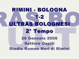 Rimini - Bologna 1-2 26/1/08 Ultras Bolognesi Trasferta 2/2