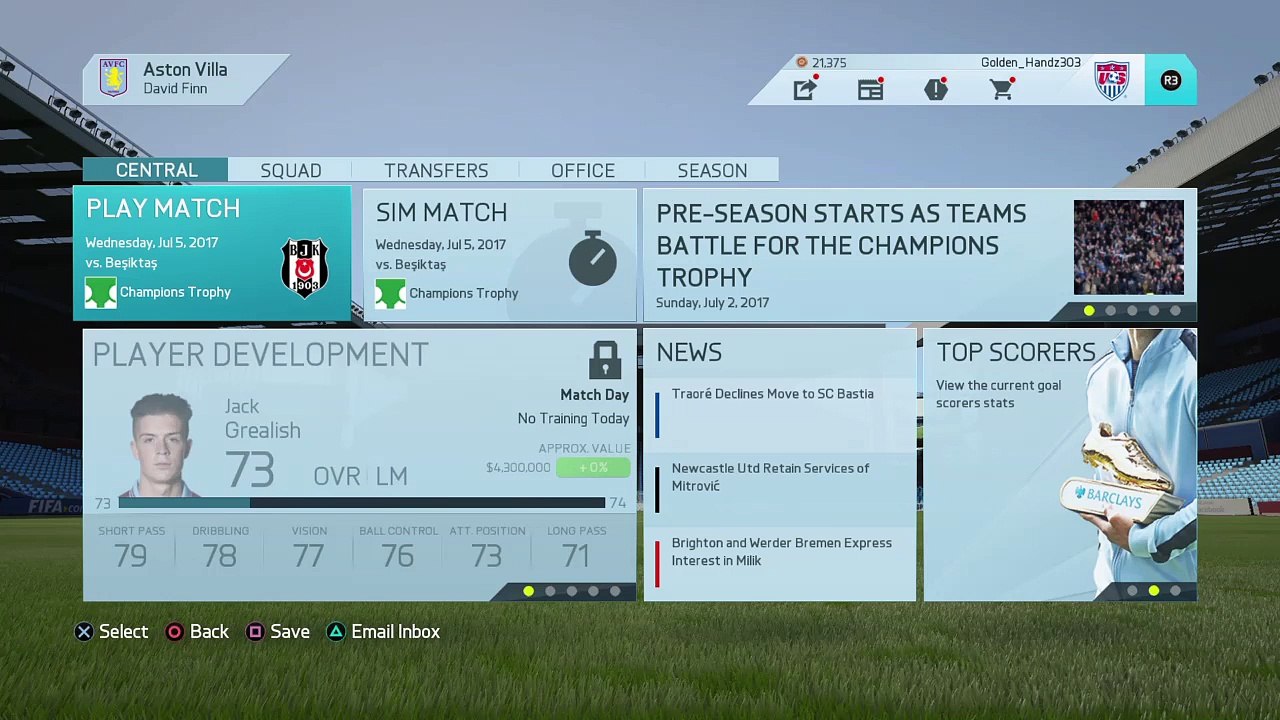 Pro| Premier League | Aston Villa |  3rd Season (39)