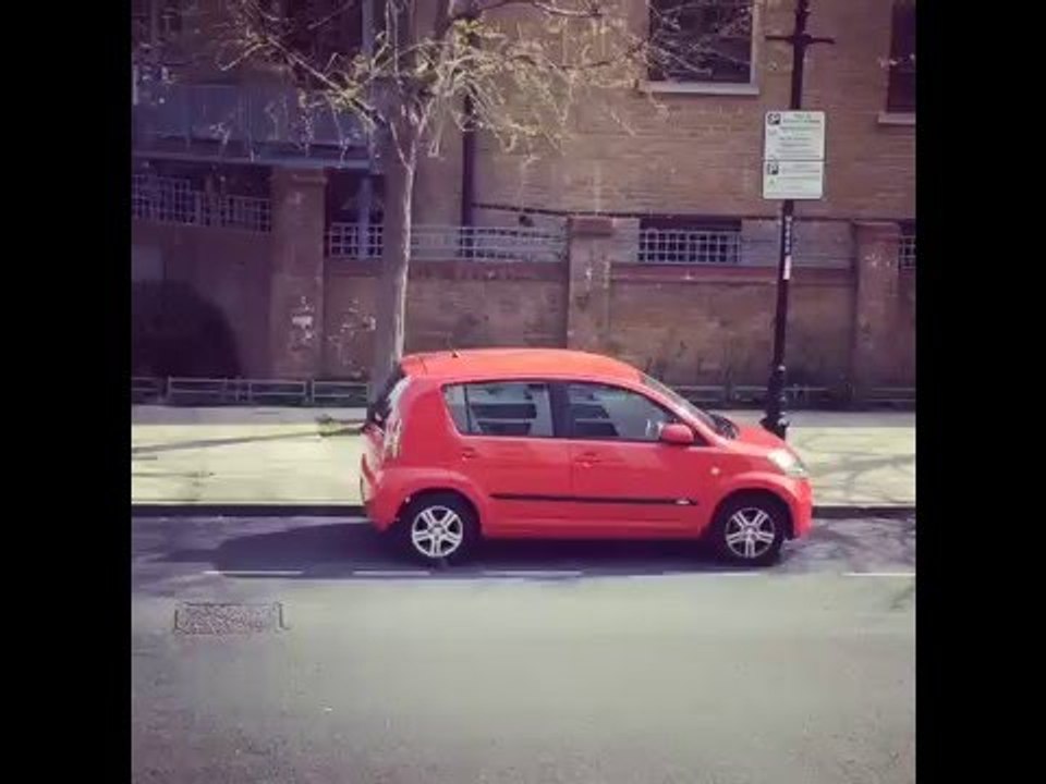 Cat Chasing Rat Through Streets of London
