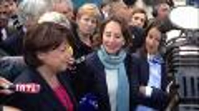 Martine Aubry à La Rochelle pour soutenir Ségolène Royal (vidéo Stéphane Urbajtel)