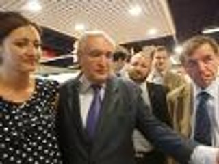 Raffarin à Angoulême (vidéo Majid Bouzzit)
