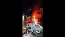 Incêndio assusta moradores da Praia da Costa