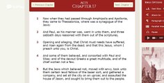 The Acts Of The Apostles/Paul At Athens/Paul's Sermon On Mars's Hill/Chapter 17/KJV
