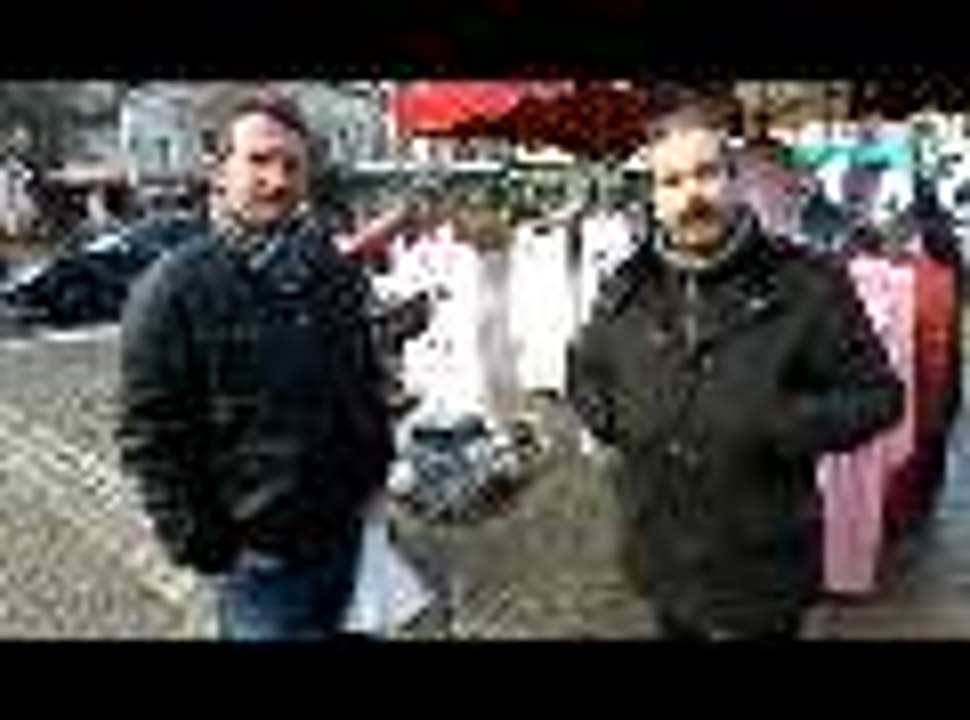 La foire d'Angoulême place des Halles