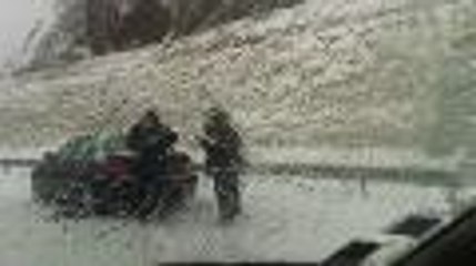 Déneigeuse en action à Champniers
