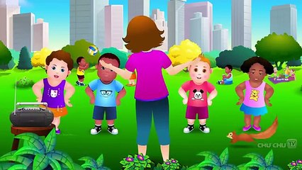Head, Shoulders, Knees & Toes - Exercise Song For Kids (Low)