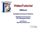 Piattaforma ecommerce Italiana WEScart - Video 27 - Esportazione dei dati su file  CSV