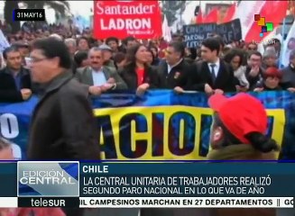 Chile: trabajadores exigen se profundice el proceso de refomas