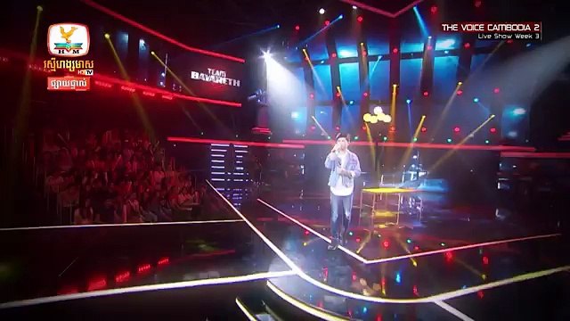 The Voice Cambodia - អ៊ុង សុវណ្ណរិទ្ទិ - បេះដូង ១០០​ - Live Show 29 May 2016