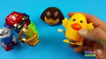 Dora Surprise Eggs - Fun Wind Up Toys & Dora The Explorer Surprise Egg