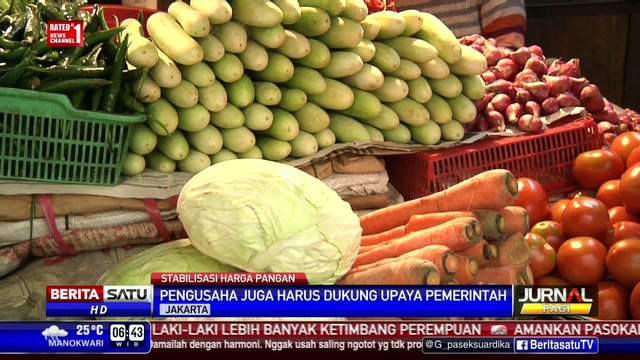Pengusaha Diharap Bantu Upaya Pemerintah Stabilkan Harga Pangan