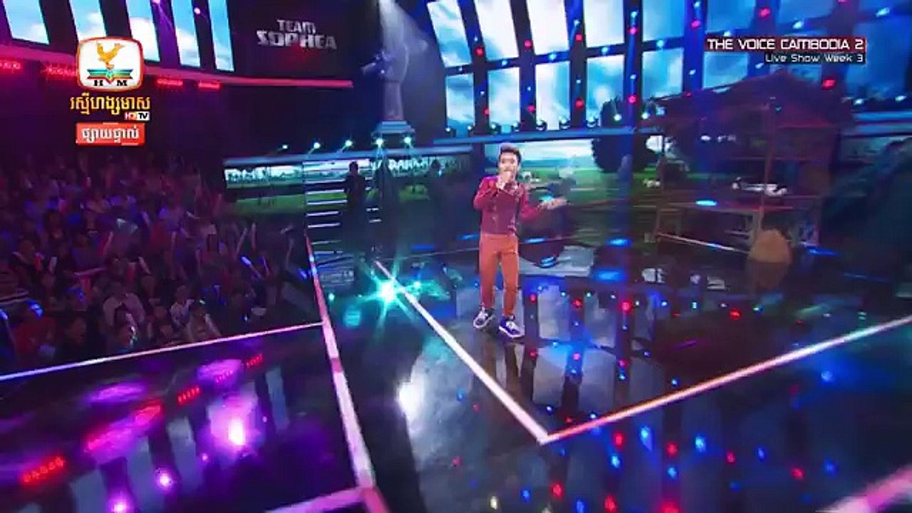 The Voice Cambodia - អ៊ិន សេរីវង្ស- ដណ្ដឹងកូនគេ​ - Live Show 29 May 2016