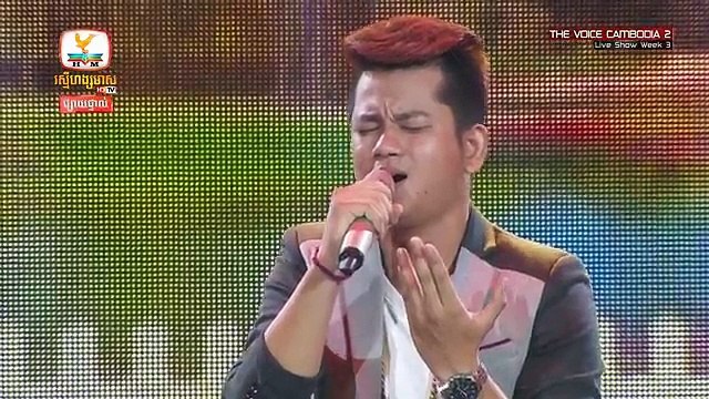 The Voice Cambodia - ម៉ក់ ទេពរិន្ទដារ៉ូ - ស្រលាញ់អូនរហូត​ - Live Show 29 May 2016