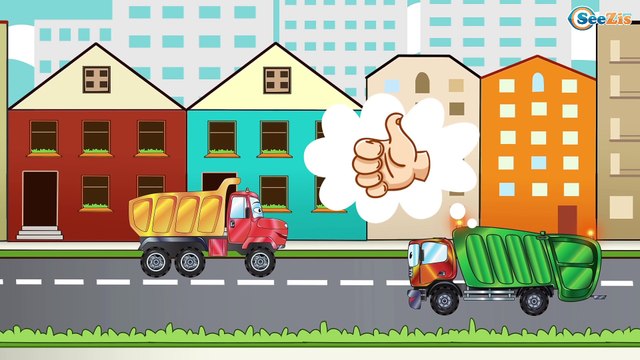 Мультики про машинки. Грузовик и Монстр Трак. Погоня за супер дисками. Веселые машинки