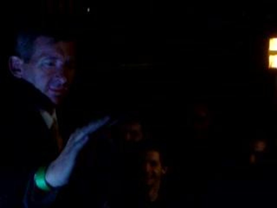 L'arrivée du Président