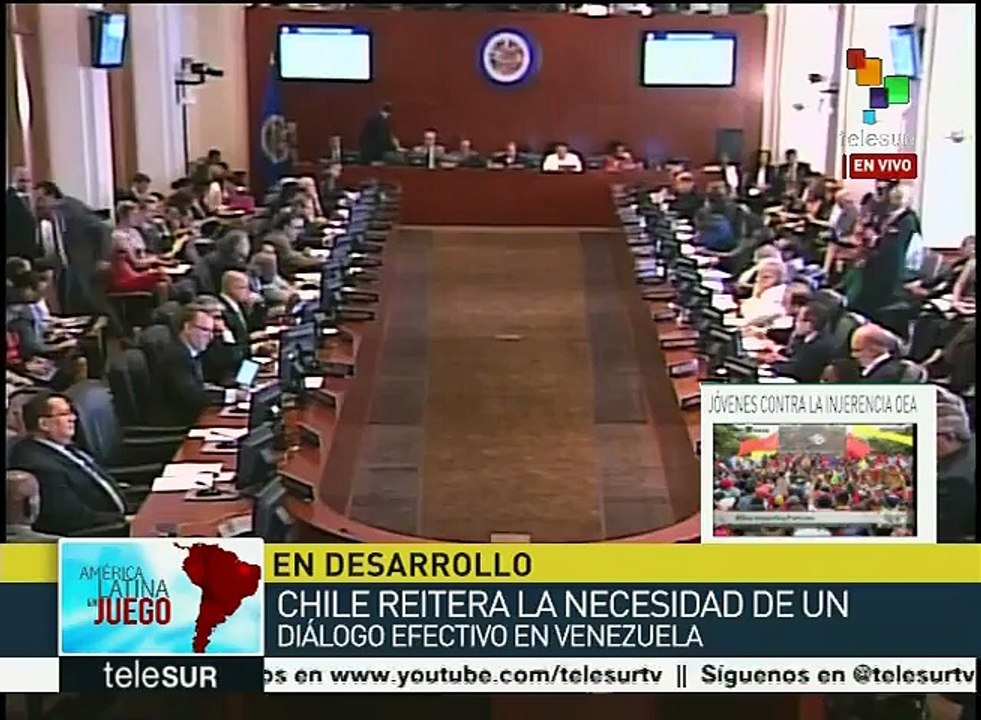 Exige Ecuador ante la OEA respeto a la soberanía de Venezuela