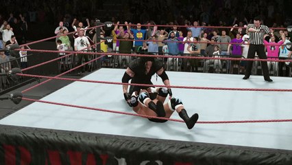 WWE 2K16 undertaker v HHH