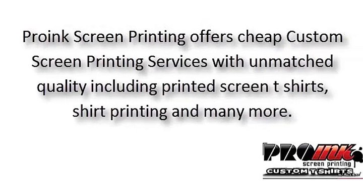 Custom Embroidered Shirts And T-Shirts By Pro Ink Screen Printing