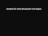 [Download] Survival Kit: Rosh Hashanah Yom Kippur PDF Free