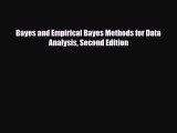 PDF Bayes and Empirical Bayes Methods for Data Analysis Second Edition Ebook Online