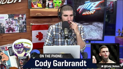 Cody Garbrandt - "I've never been punked in my life, i aint no punk homie"