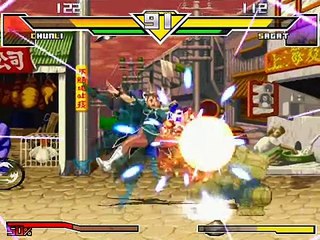 Super Street Fighter II Turbo HD Remix Mugen / Sagat vs Chun Li