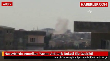 Nusaybin'de Amerikan Yapımı Antitank Roketi Ele Geçirildi