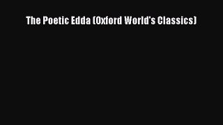 Download The Poetic Edda (Oxford World's Classics) PDF Free