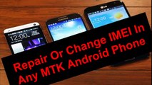 How to change IMEI number in android phone - No Root
