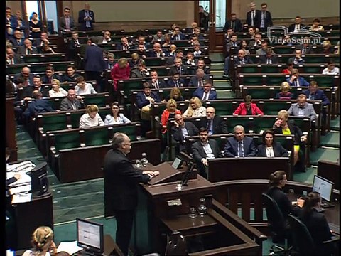 Poseł Janusz Sanocki - Wystąpienie z dnia 20 maja 2016 roku.