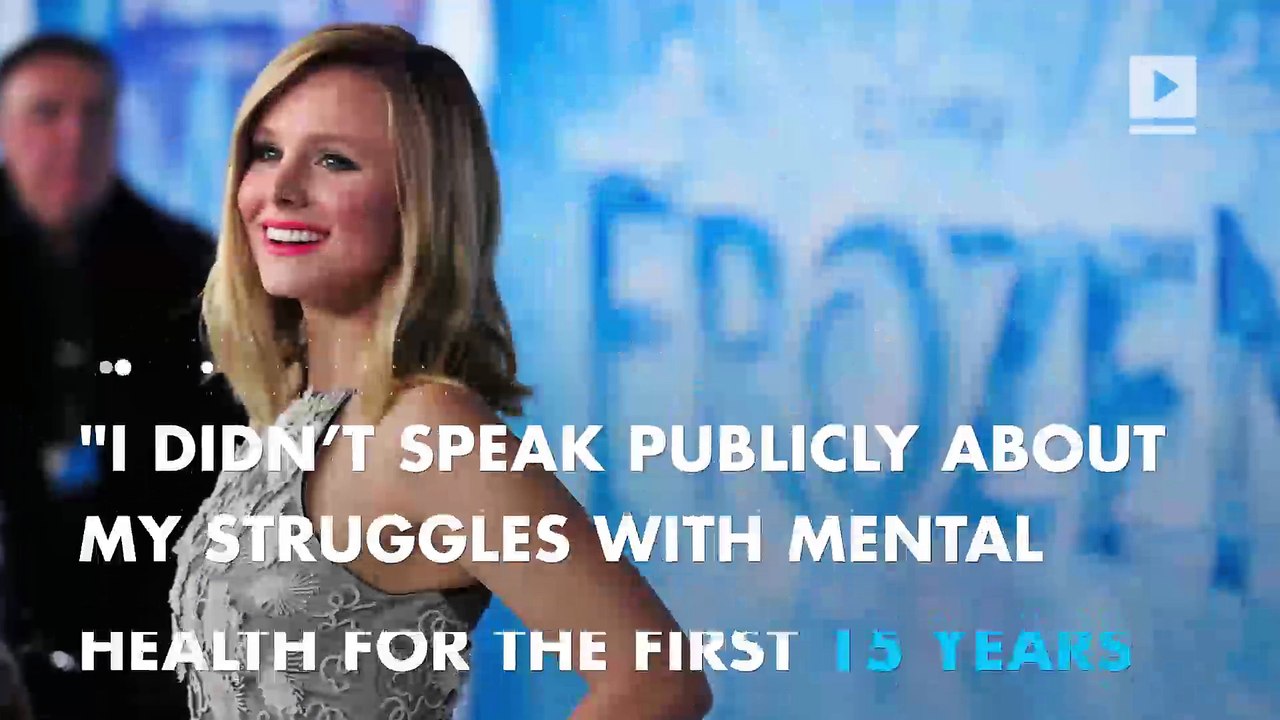 Kristen Bell opens up about her struggle with depression