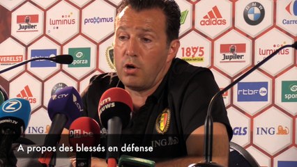 Le coup de gueule de Marc Wilmots sur les calendriers des joueurs