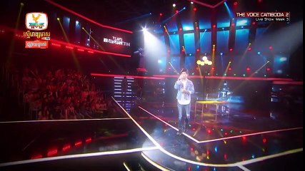 The Voice Cambodia - អ៊ុង សុវណ្ណរិទ្ទិ - បេះដូង ១០០​ - Live Show 29 May 2016